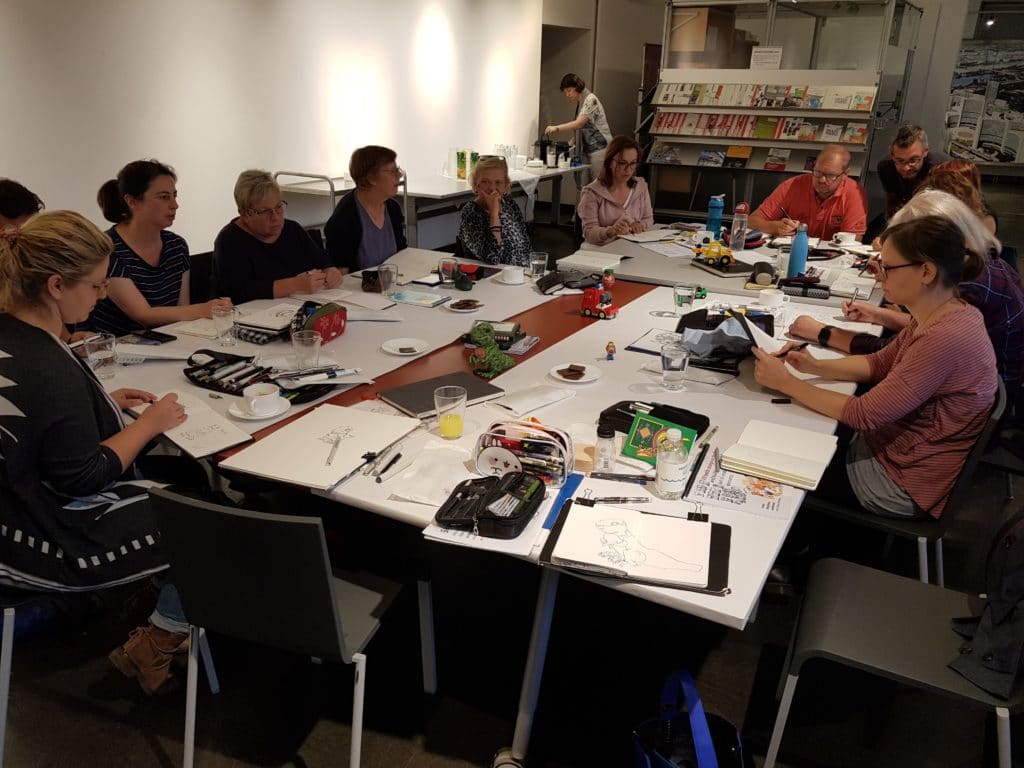 Urban Sketchers Workshop Vienna September 2019