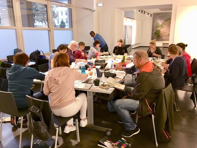 Urban Sketchers Workshop Vienna September 2019